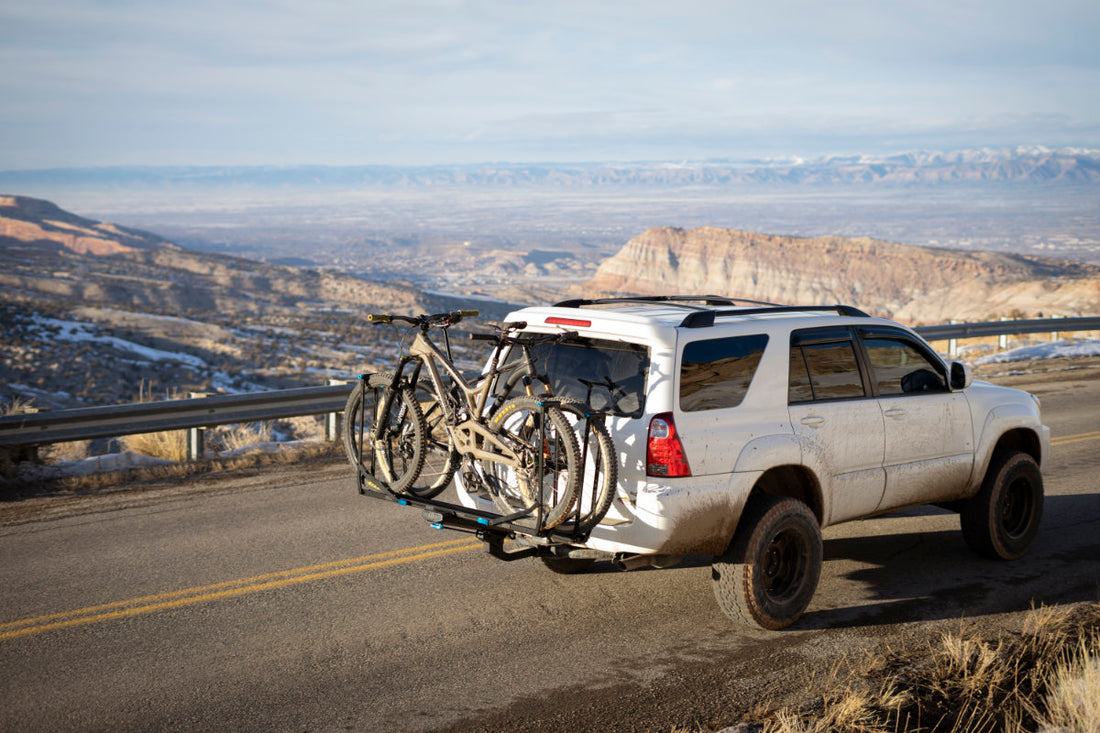 Bike racks that don't rub the frame